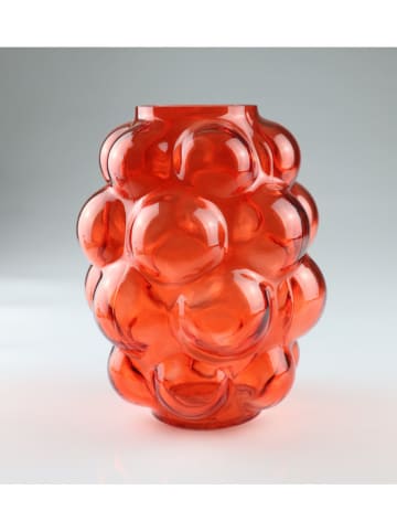 AM Design Wazon w kolorze pomarańczowym - wys. 20 x Ø 16 cm