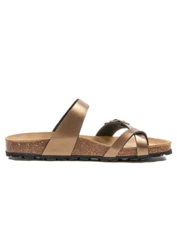 billowy Teenslippers bruin