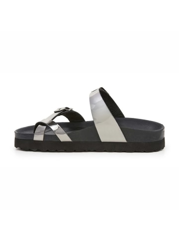 billowy Teenslippers zilverkleurig