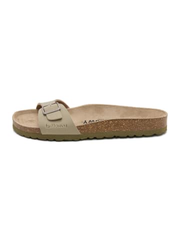 billowy Pantoletten in Beige
