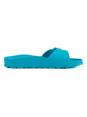 billowy Slippers turquoise
