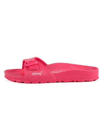 billowy Slippers fuchsia