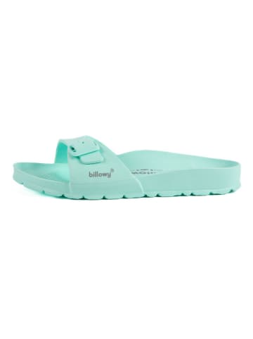 billowy Pantoletten in Mint