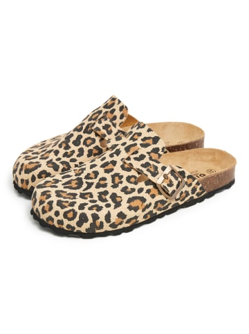 billowy Clogs in Hellbraun