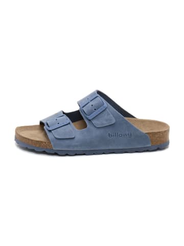 billowy Pantoletten in Blau