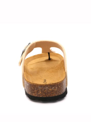billowy Japonki w kolorze kremowym