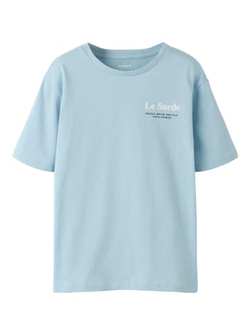 name it Shirt "Fonnot" lichtblauw