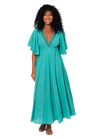 Aller Simplement Jurk turquoise