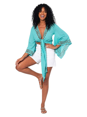 Aller Simplement Blouse turquoise