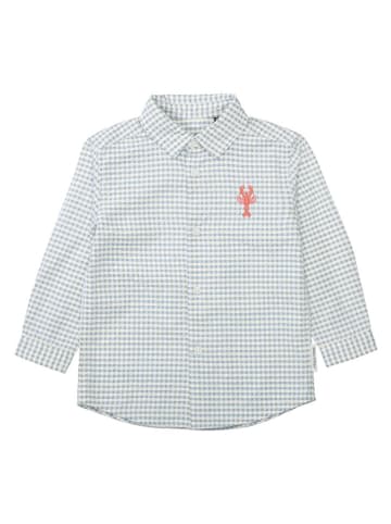 Marc O'Polo Junior Blouse crème/lichtblauw