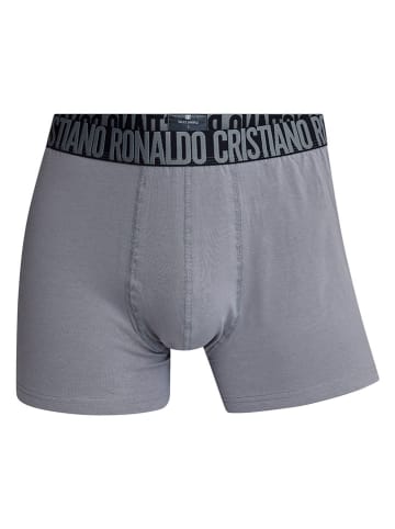 CR7 Bokserki (3 pary) w kolorze czarno-szaro-brązowym