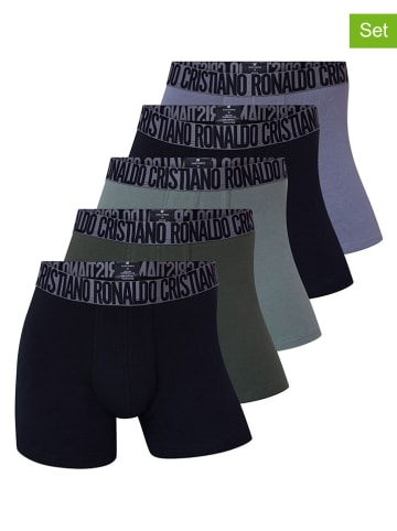 CR7 5er-Set: Boxershorts in Bunt