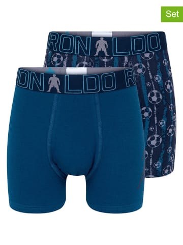 CR7 Bokserki (2 pary) w kolorze niebieskim
