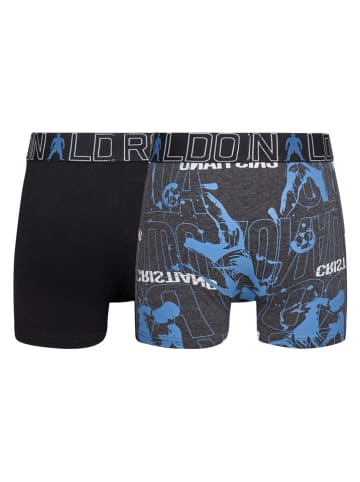 CR7 2-delige set: boxershorts zwart