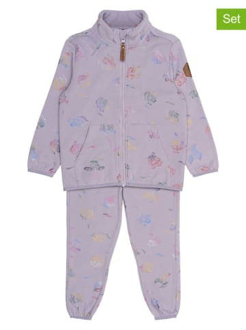 mikk-line 2tlg. Fleece-Outfit in Lila