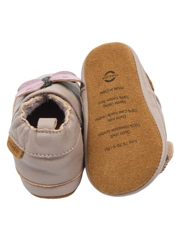 mikk-line Leder-Lauflernschuhe in Rosé