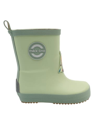 mikk-line Kalosze barefoot w kolorze zielonym