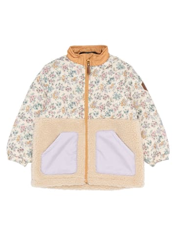 mikk-line Übergangsjacke in Beige/ Lila