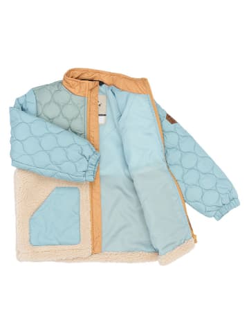 mikk-line Übergangsjacke in Hellblau/ Beige