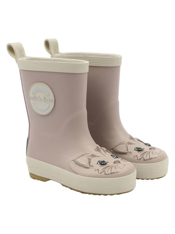 mikk-line Kalosze "Wellies" w kolorze jasnoróżowym