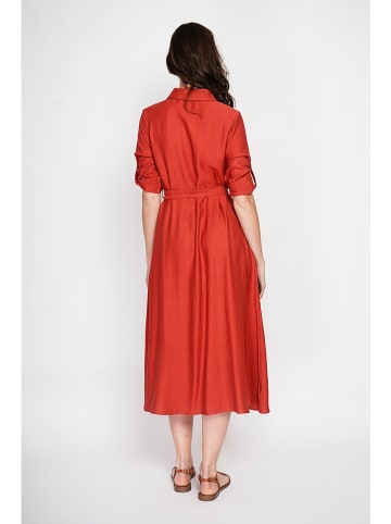 Le Jardin du Lin Jurk rood