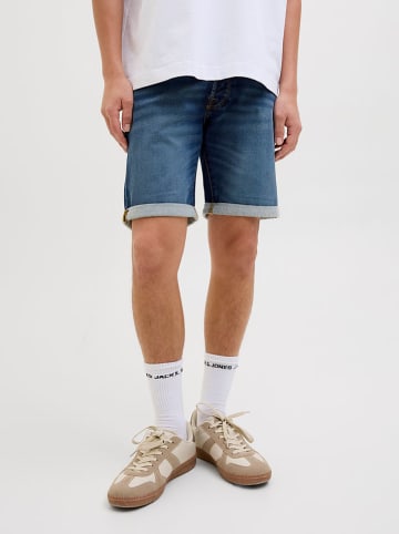 Jack & Jones Spijkershort "Rick" blauw