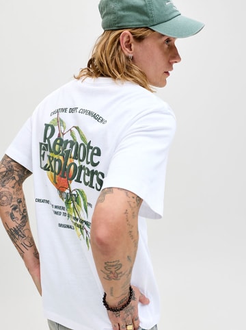 Jack & Jones Koszulka "Ormontauk" w kolorze białym