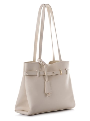 Vince Camuto Schultertasche in Creme - (B)35 x (H)28 x (T)12 cm