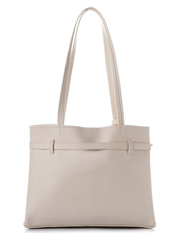 Vince Camuto Schultertasche in Creme - (B)35 x (H)28 x (T)12 cm