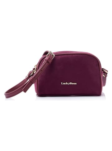 Lucky Bees Schoudertas bordeaux - (B)21 x (H)14 x (D)8 cm