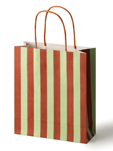 folia PAPER Torebki papierowe "M Stripes Amore" - 6+