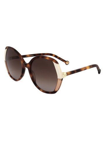 Carolina Herrera Dames zonnebril bruin