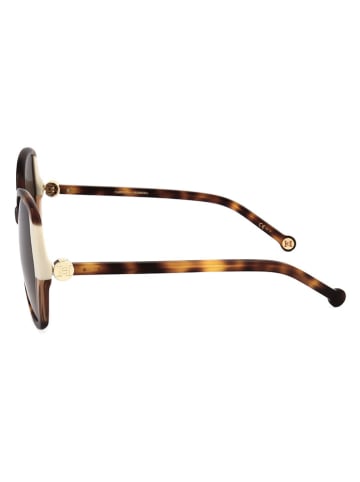 Carolina Herrera Damen-Sonnenbrille in Braun