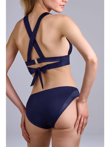 Marlies Dekkers Biustonosz bikini "Cache Coeur" w kolorze granatowym