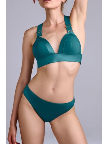 Marlies Dekkers Bikini-Oberteil "Cache Coeur" in Petrol