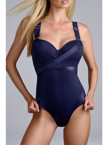 Marlies Dekkers Badeanzug "Cache Coeur" in Dunkelblau