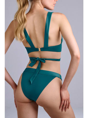 Marlies Dekkers Biustonosz bikini "Cache Coeur" w kolorze morskim