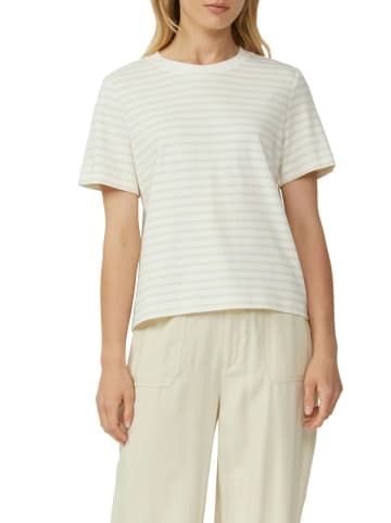 s.Oliver Shirt in Beige/ Weiß