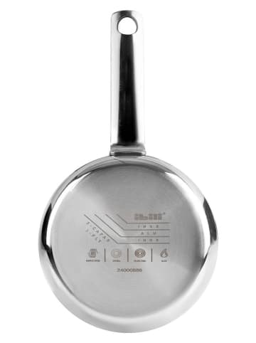 Ibili Edelstahl-Bratpfanne - Ø 12 cm