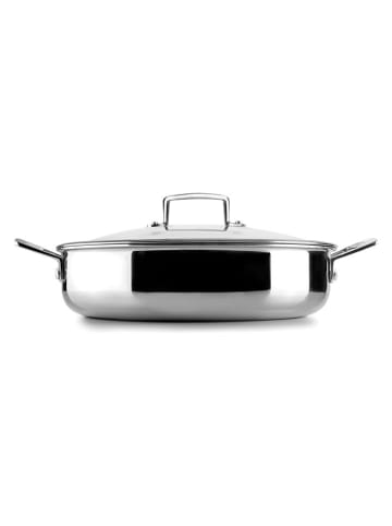 Ibili 2-delige set: roestvrijstalen stoofpan - Ø 24 cm