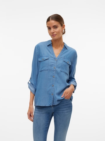 Vero Moda Bluse in Blau