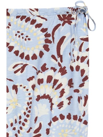 Vero Moda Broek lichtblauw/bruin