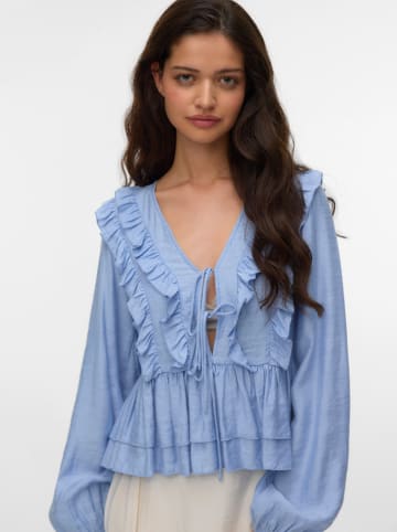 Vero Moda Bluzka w kolorze niebieskim