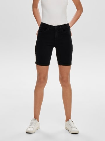 ONLY Jeans-Shorts in Schwarz