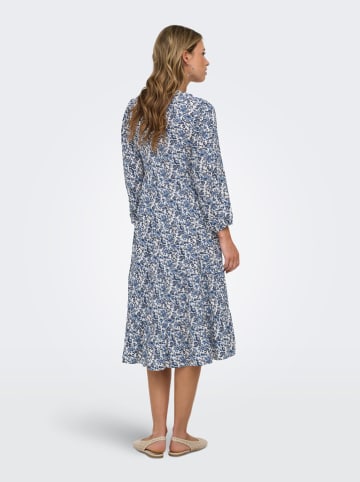 ONLY Jurk crème/donkerblauw