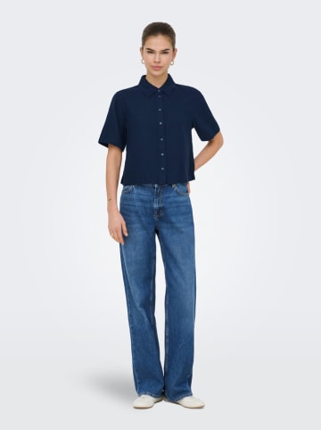 ONLY Bluse in Dunkelblau