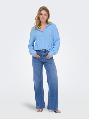 ONLY Bluse in Hellblau