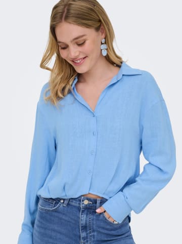 ONLY Bluse in Hellblau