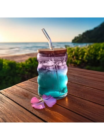 Summertime 3er-Set: Trinkgläser "Tye and Dye" - 500 ml (Überraschungsproduk)