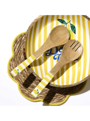 Summertime 2-częściowy zestaw sztućców "Dolce Vita" ze wzorem do sałatek